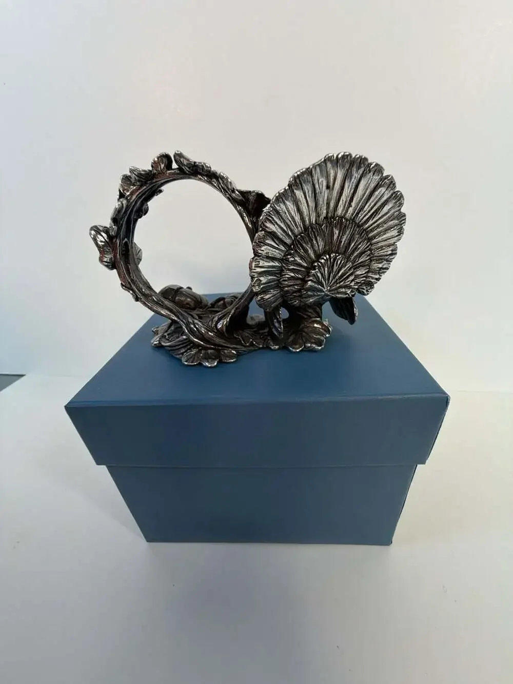 Reed & Barton The 1824 Collection Silverplate Turkey Napkin Ring 2005